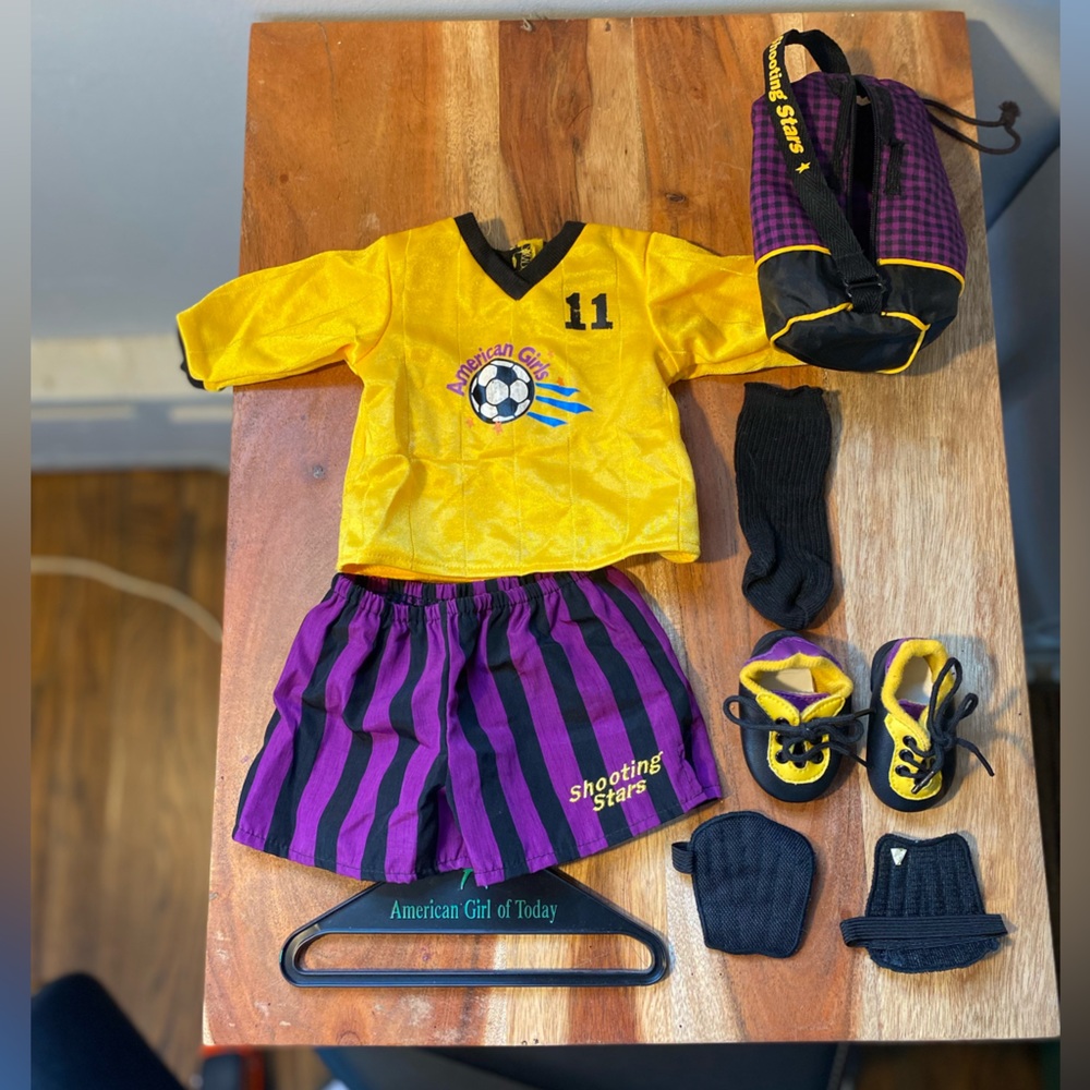 American Girl Doll Soccer set